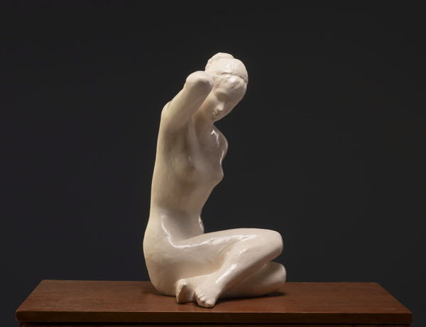 Seated Nude by Bohumil Kokrda