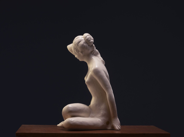 Seated Nude by Bohumil Kokrda