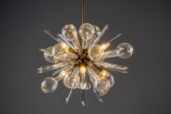 “Explosion” Chandelier – René Roubíček for Lustry n.p. Kamenický Šenov