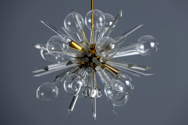 “Explosion” Chandelier – René Roubíček for Lustry n.p. Kamenický Šenov