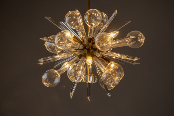 “Explosion” Chandelier – René Roubíček for Lustry n.p. Kamenický Šenov