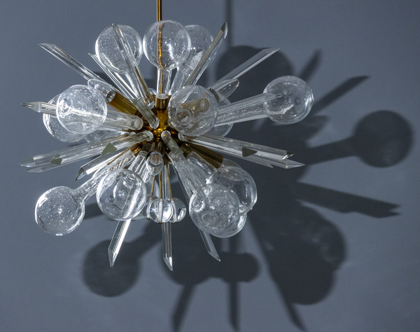 “Explosion” Chandelier – René Roubíček for Lustry n.p. Kamenický Šenov